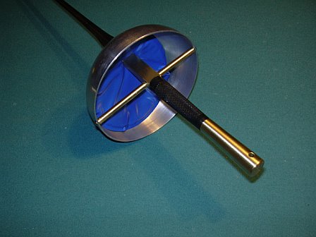 Italian Epee Pommel (Brass) - Click Image to Close